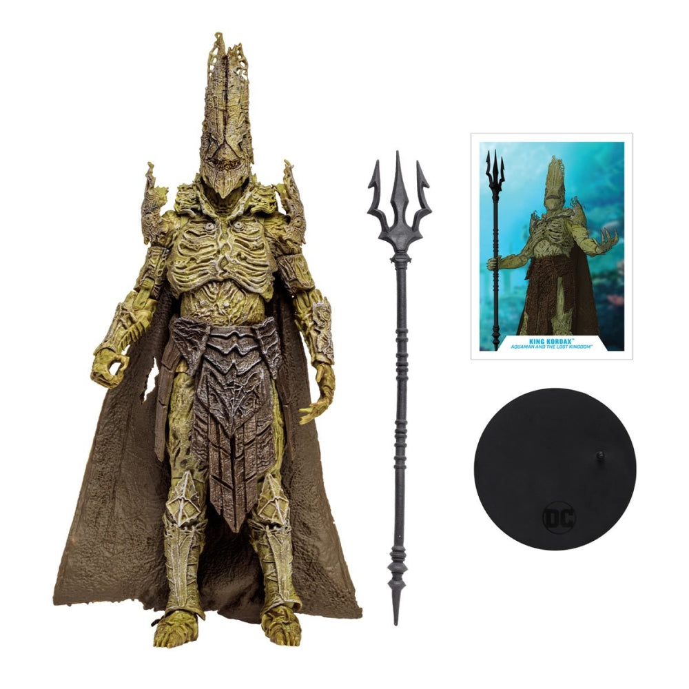 DC Multiverse Aquaman and the Lost Kingdom Movie King Kordax 7-Inch Scale Action Figure