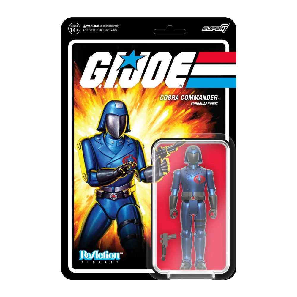 G.I. Joe ReAction Figures Wave 7 Cobra Commander (Funhouse Robot)