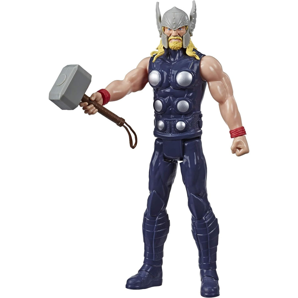 Avengers Marvel Titan Hero Series Blast Gear Thor Action Figure, 12" Toy
