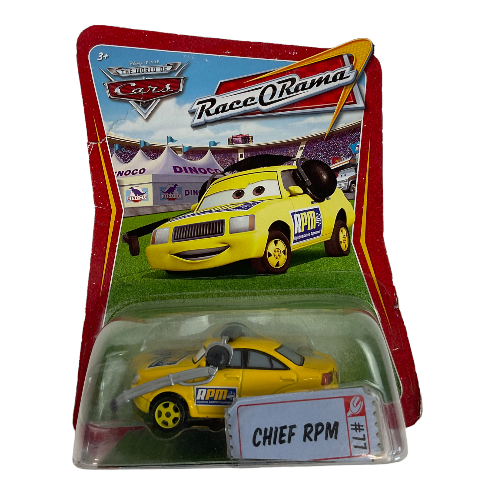 Disney Pixar Cars, Chief RPM Die-Cast Vehicle, 1:55 Scale