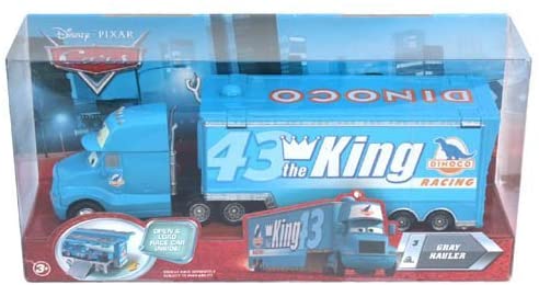 Disney / Pixar CARS Movie Hauler King&#39;s Gray