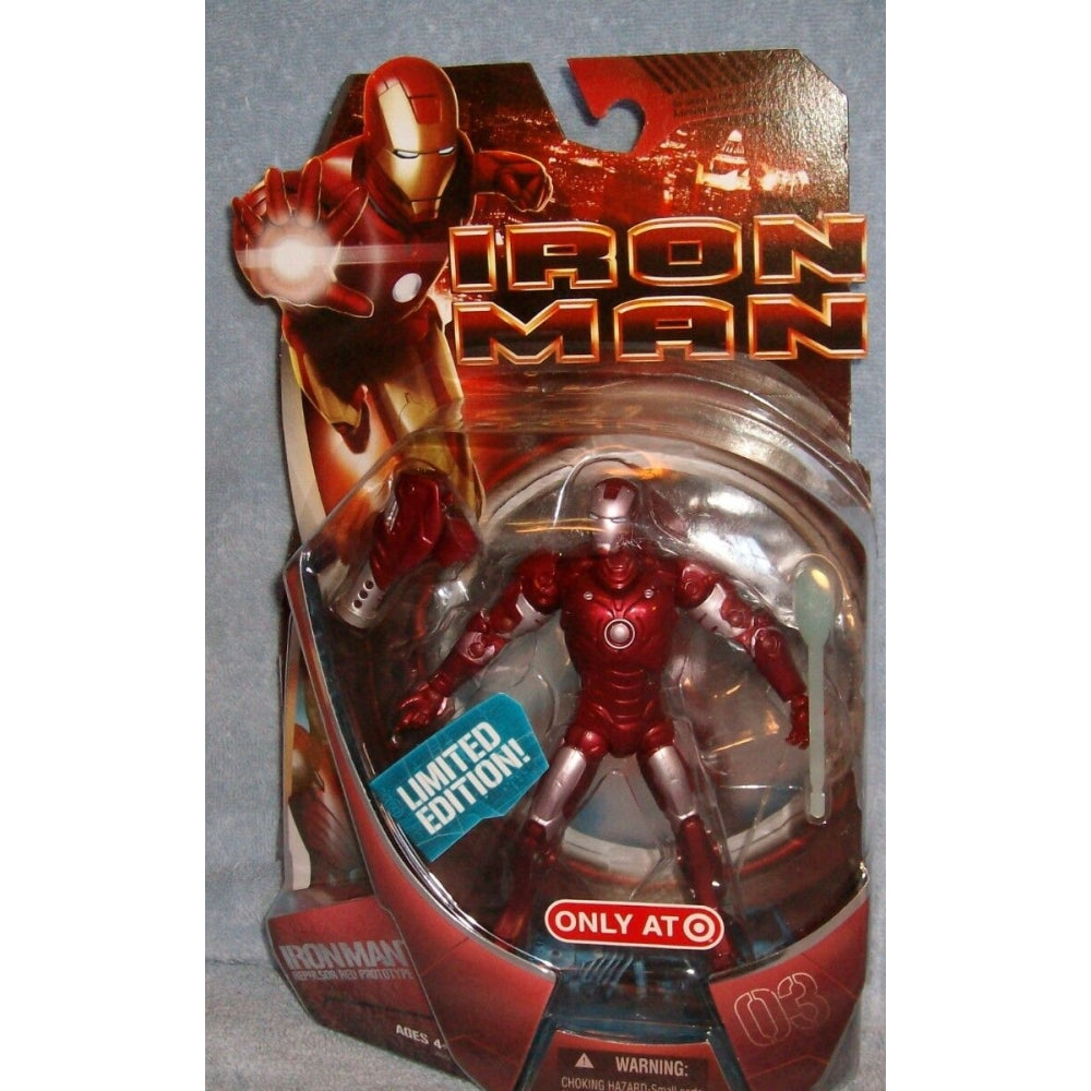 Iron Man Repulsor Red Prototype Limited Edition Target Exclusive Action Figure