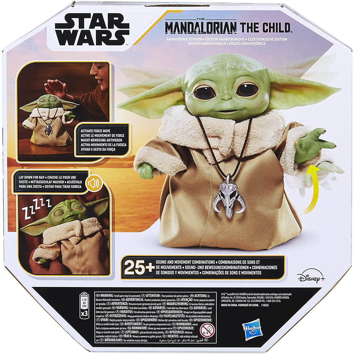 Star Wars The Child Animatronic Edition 7.2-Inch-Tall Toy by Hasbro with Over 25 Sound and Motion Combinations, Toys for Kids Ages 4 and Up