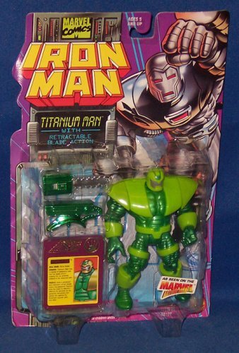 Marvel "Titanium Man W/Retracable Blade Action" Iron Man Series
