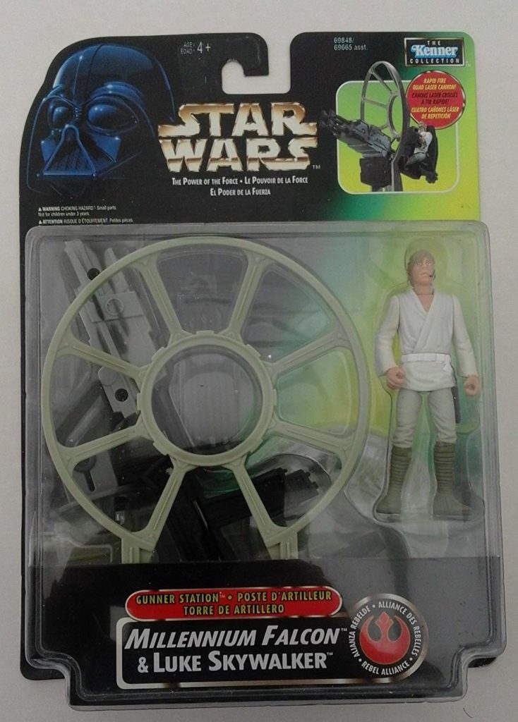 Star Wars-Millennium Falcon w/Luke Skywalker